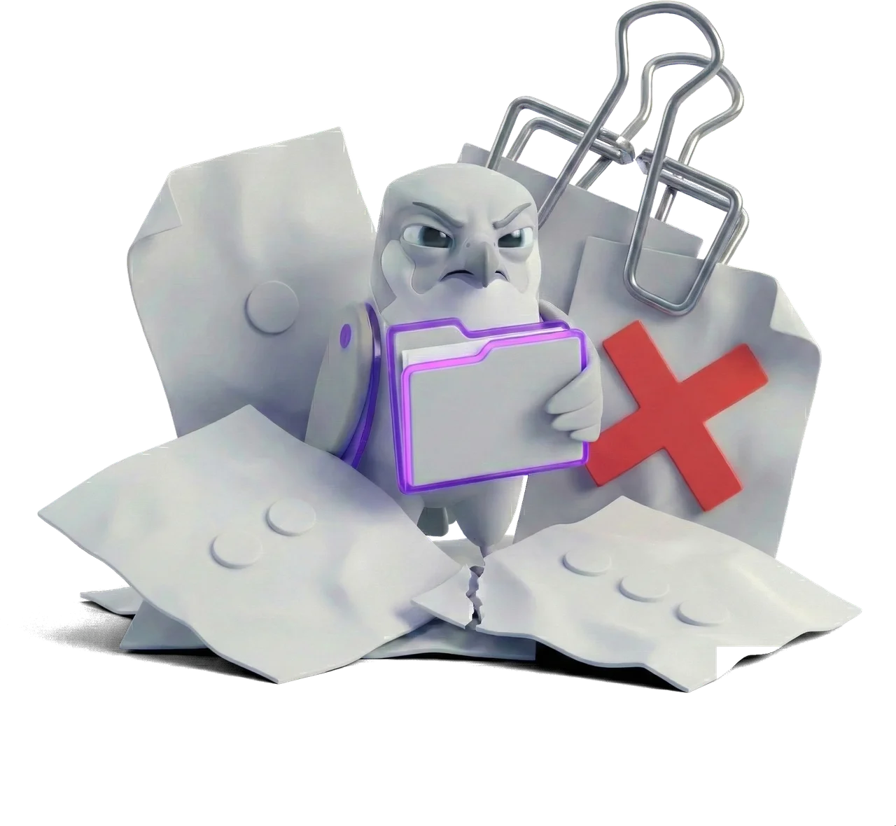 КП и документы в беспорядке