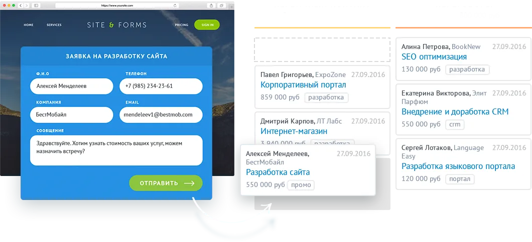 Интеграция с социальными сетями и мессенджерами