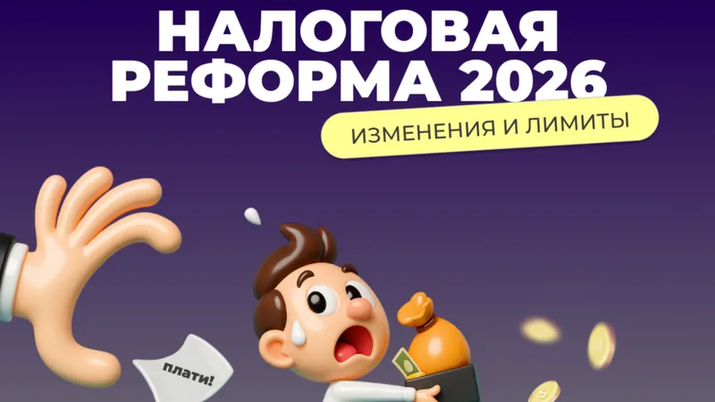 Налоговая реформа 2026: изменения и новые лимиты доходов для ИП