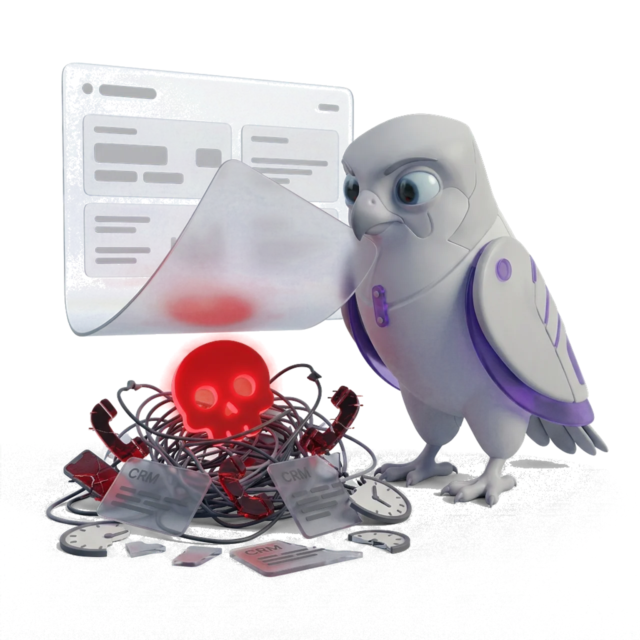 Проблемные звонки скрыты